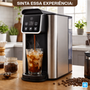 Cafeteira Elétrica Expresso Automático Bivolt de 1,5L + BRINDE: Fruteira Elegante de 3 Andares - COMPRE 1 LEVE 2